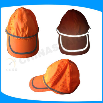 fluorescent orange color safety caps, high vis hoodie for workers